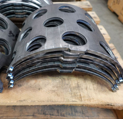 Polishing CNC Plasma Parts Stainless Steel Metal Fabrication Customized