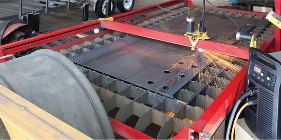 Galvanzied CNC Plasma Cutting Laser Cutting Iron Bending ISO