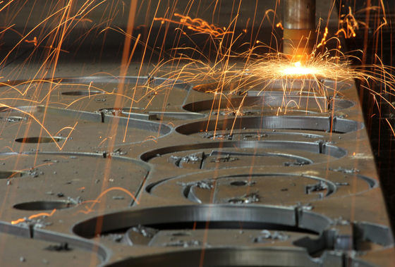 High Precision CNC Cutting Metal Sheet Industrial Flame Cutting Service Customized