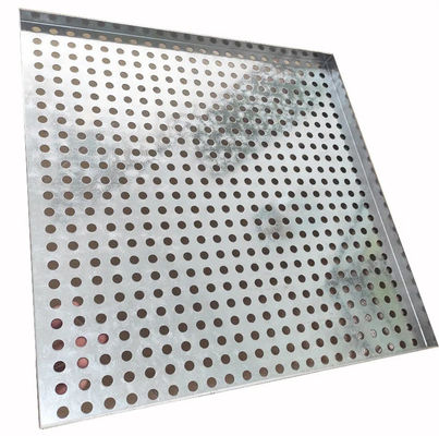 SS304 Punching Holes In Steel Plate Perforated Steel Sheet 3mm Thick Punching