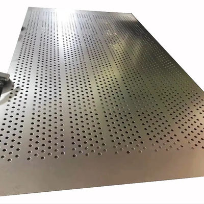 Aluminum Punch Plate Steel Diamond Perforated Steel Sheet 0.1mm To 30mm