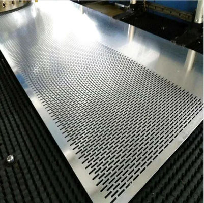 SS304 316L Punching Metal Parts Perforated Steel Sheet Metal Mesh Sheet